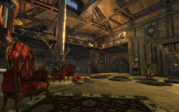 HD desktop wallpaper featuring the enchanting Janthir Wilds from the video game Guild Wars 2, showcasing its vibrant landscapes and immersive atmosphere.