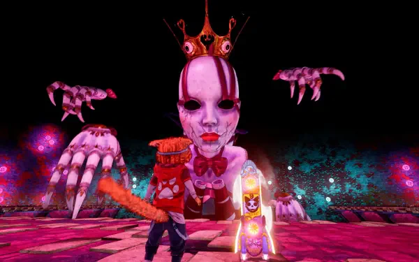 HD desktop wallpaper featuring Gori: Cuddly Carnage, showcasing its vibrant and engaging video game aesthetic. A captivating background for any gaming enthusiast.