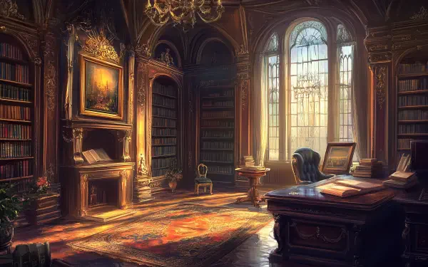 A cozy bookshelf filled with various books in a bookstore, creating an inviting atmosphere. This image serves as a high-definition PC desktop wallpaper and background.