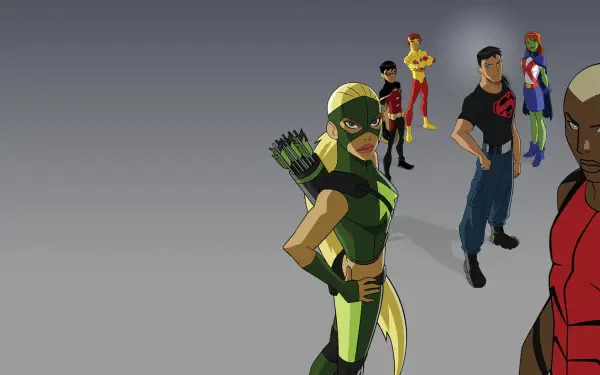 Young Justice HD Desktop Wallpaper | Background Image