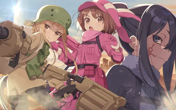  Miyu Shinohara, LLENN, and Pitohui