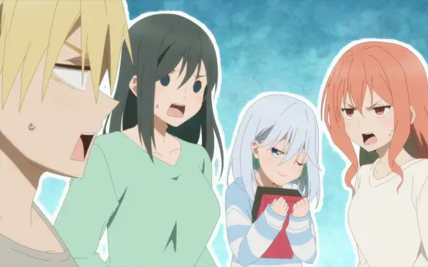 Anime Tying the Knot with an Amagami Sister HD Desktop Wallpaper | Background Image