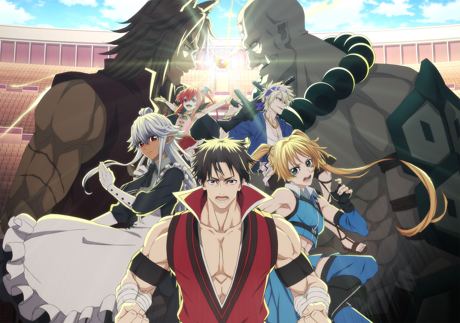 Download Anime The Ossan Newbie Adventurer HD Wallpaper