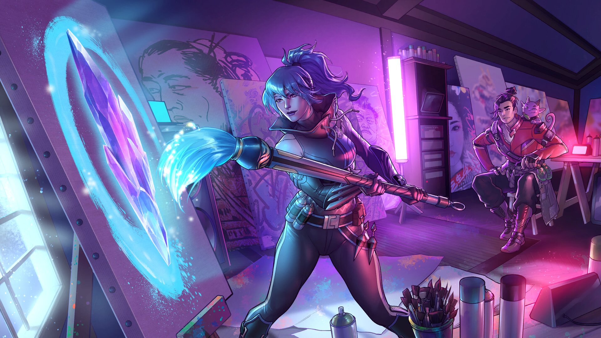 Download video game fortnite hd wallpaper