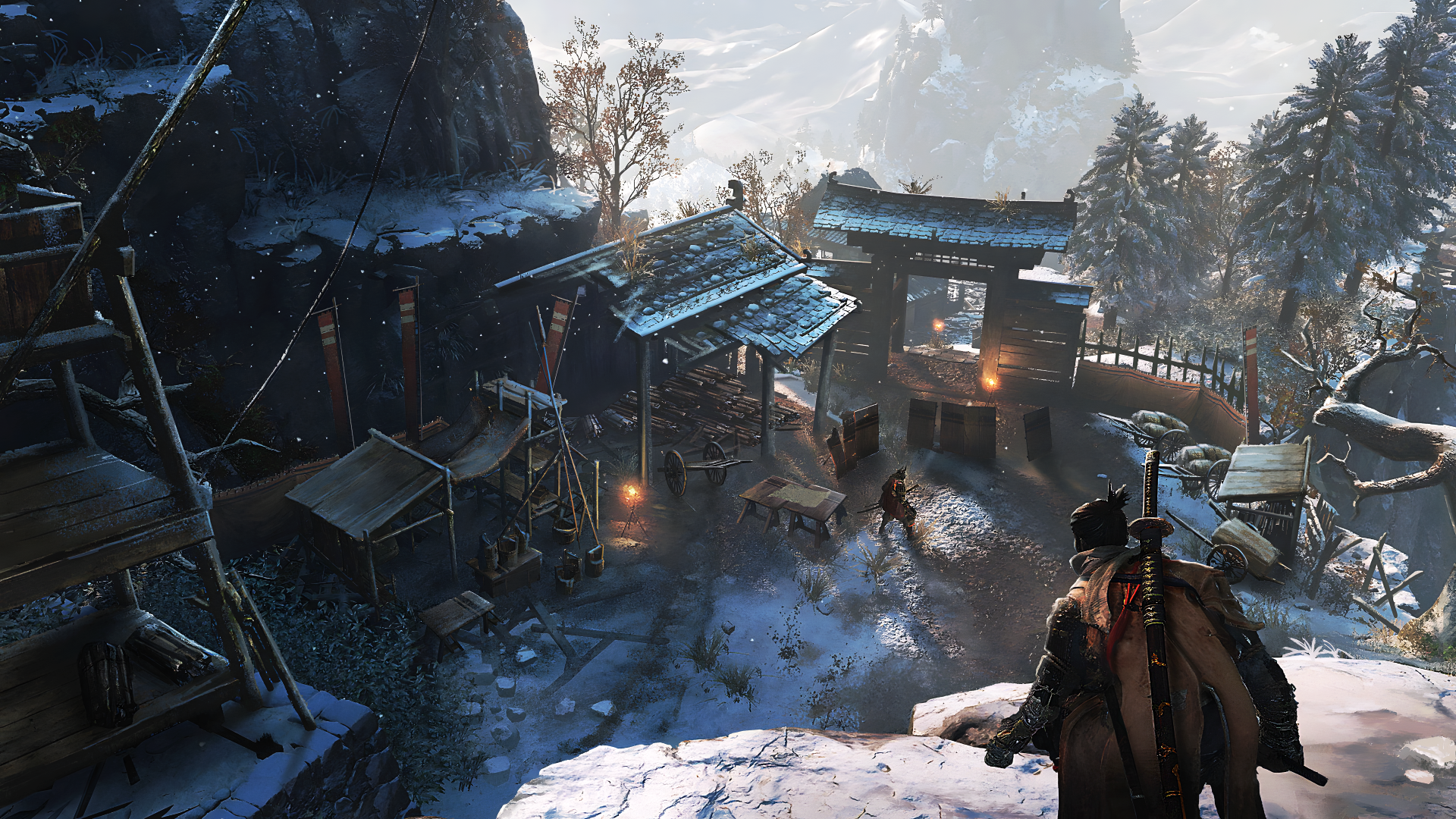 Download Sekiro: Shadows Die Twice Ashina Sekiro (Character) Senpou Temple 8k Ultra HD Wallpaper