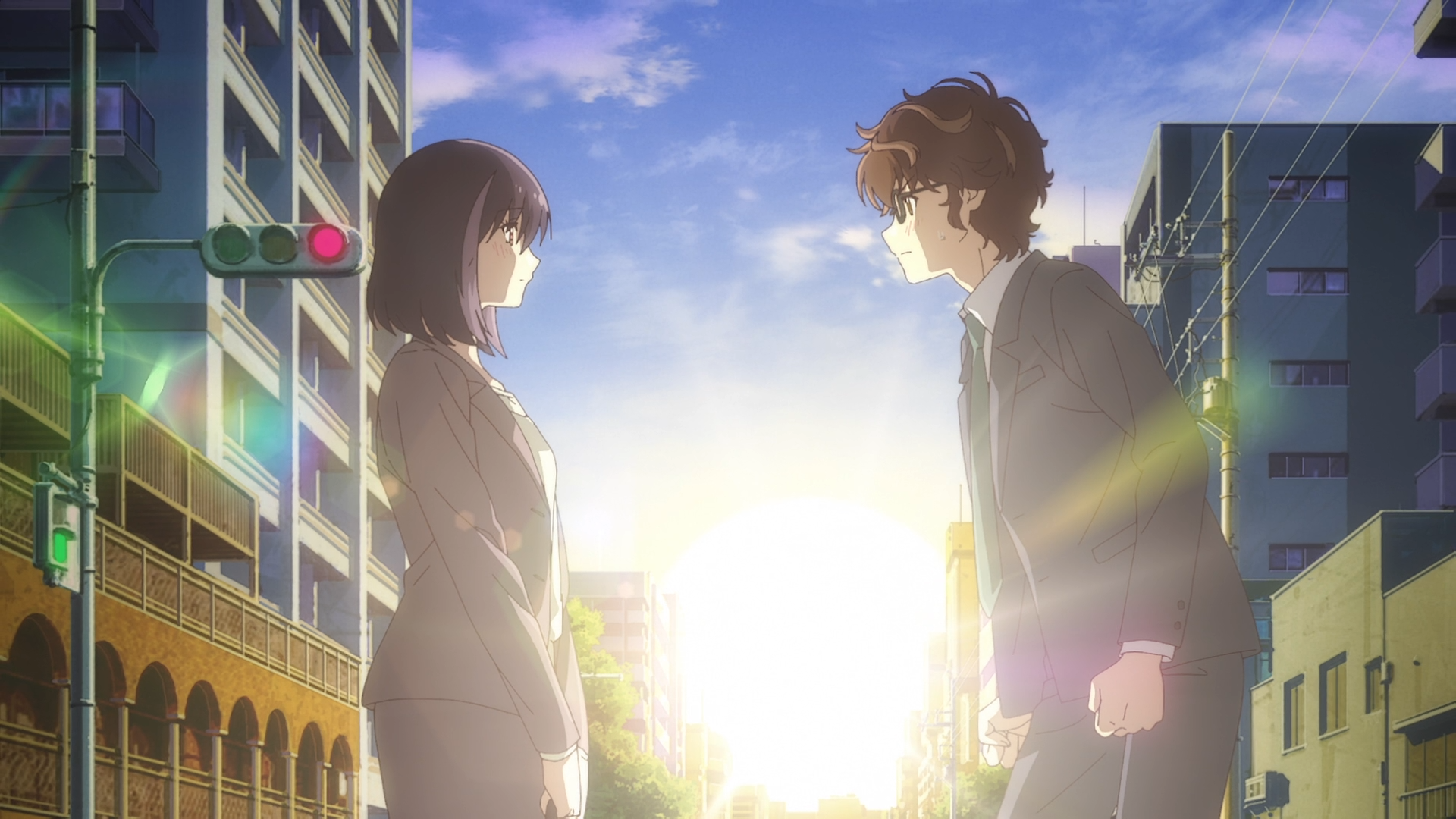 Download Anime 365 Days To The Wedding Rika Honjouji Takuya Oohara HD Wallpaper