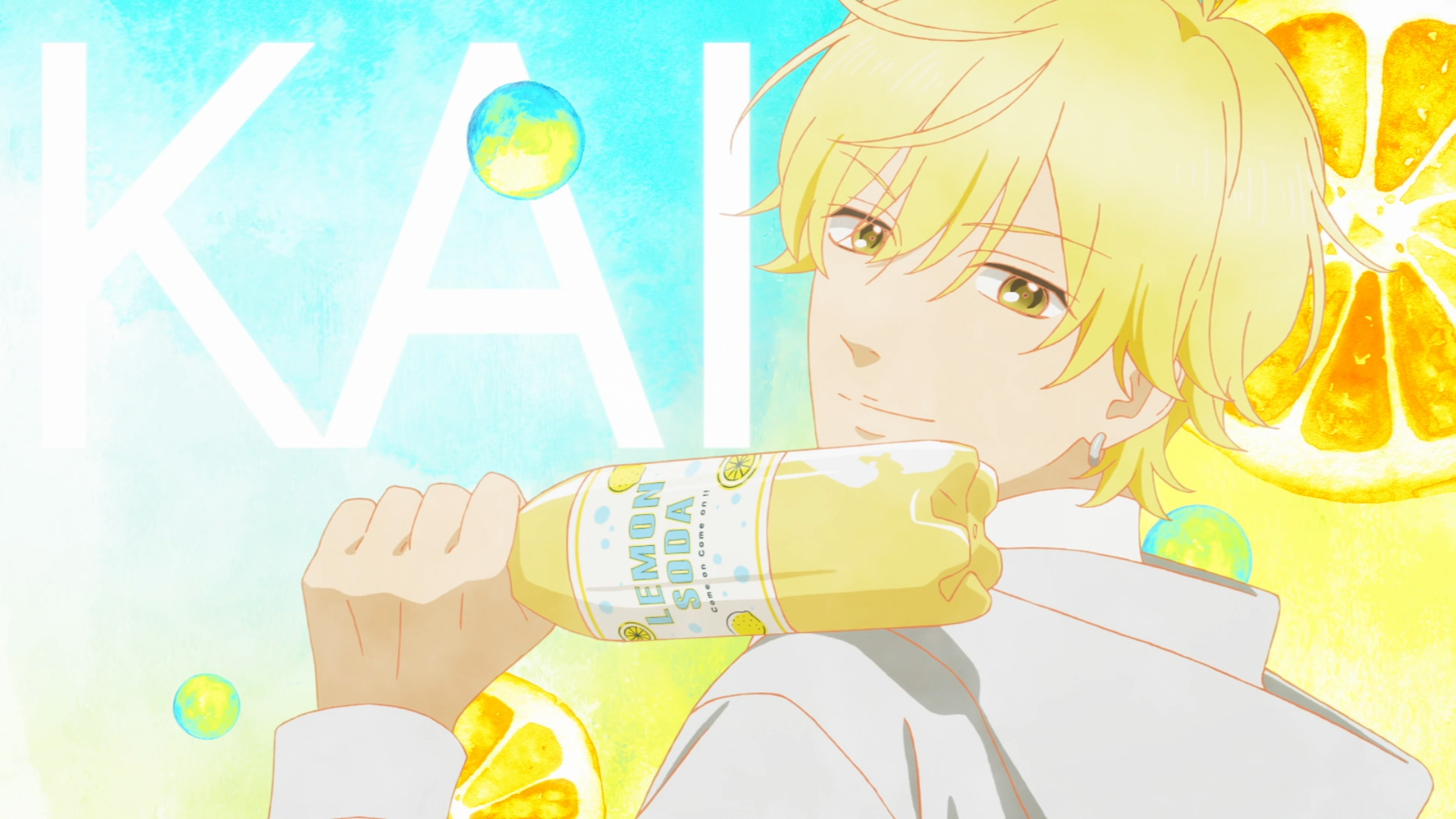 Download Anime Honey Lemon Soda Kai Miura HD Wallpaper