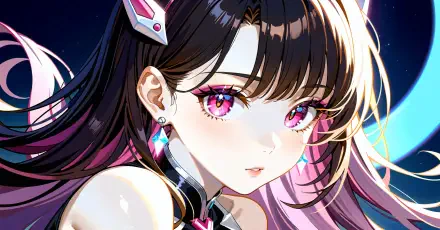 Anime Hero Lady HD Desktop Wallpaper | Background Image