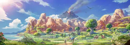 Monster Hunter Stories HD Desktop Wallpaper | Background Image