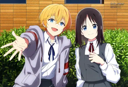 Anime Flower and Asura Hana Haruyama Mizuki Usurai HD Desktop Wallpaper | Background Image