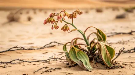 desert plant Flowering sand succulent nature HD Desktop Wallpaper | Background Image
