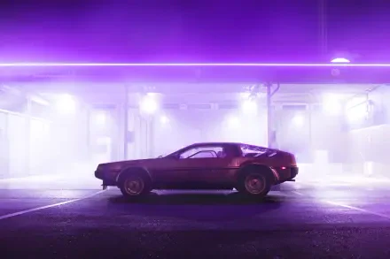 DMC DeLorean car HD Desktop Wallpaper | Background Image