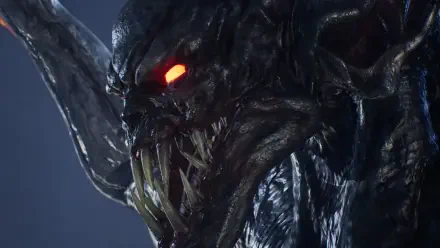 A striking 4K Ultra HD wallpaper featuring a menacing creature from the video game Ninja Gaiden 2 Black, showcasing intense details and vivid colors.