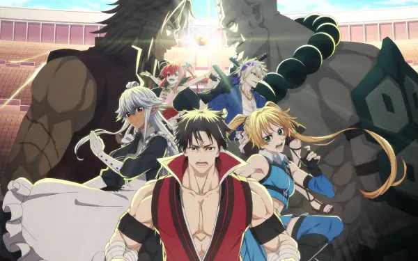 Anime The Ossan Newbie Adventurer HD Desktop Wallpaper | Background Image