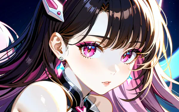 Anime Hero Lady HD Desktop Wallpaper | Background Image