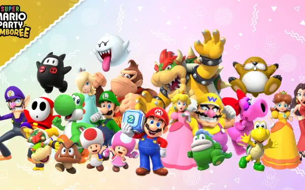 Super Mario Party Jamboree HD Desktop Wallpaper | Background Image