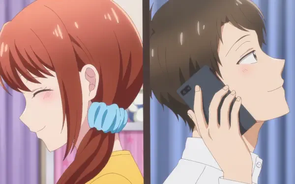 Anime I Have a Crush at Work Masugu Tateishi Yui Mitsuya HD Desktop Wallpaper | Background Image