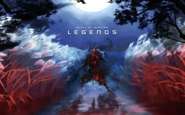 Anime Ghost of Tsushima: Legends HD Desktop Wallpaper | Background Image