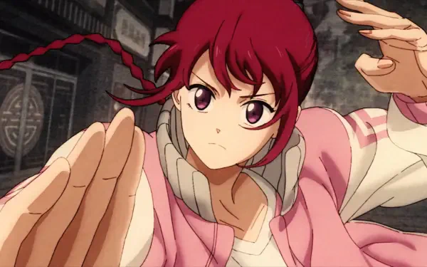 Anime Sakamoto Days Lu Xiaotang HD Desktop Wallpaper | Background Image