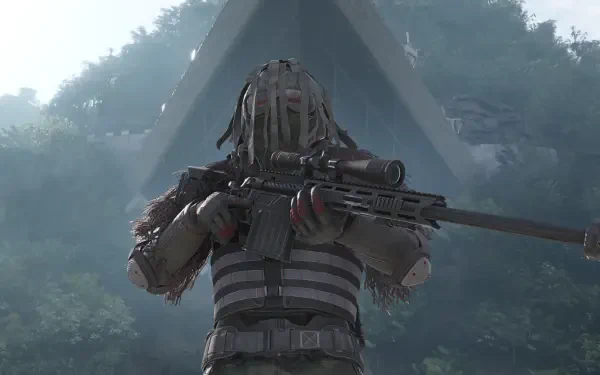 Tom Clancy's Ghost Recon Breakpoint soldier tactical sniper wolf HD Desktop Wallpaper | Background Image