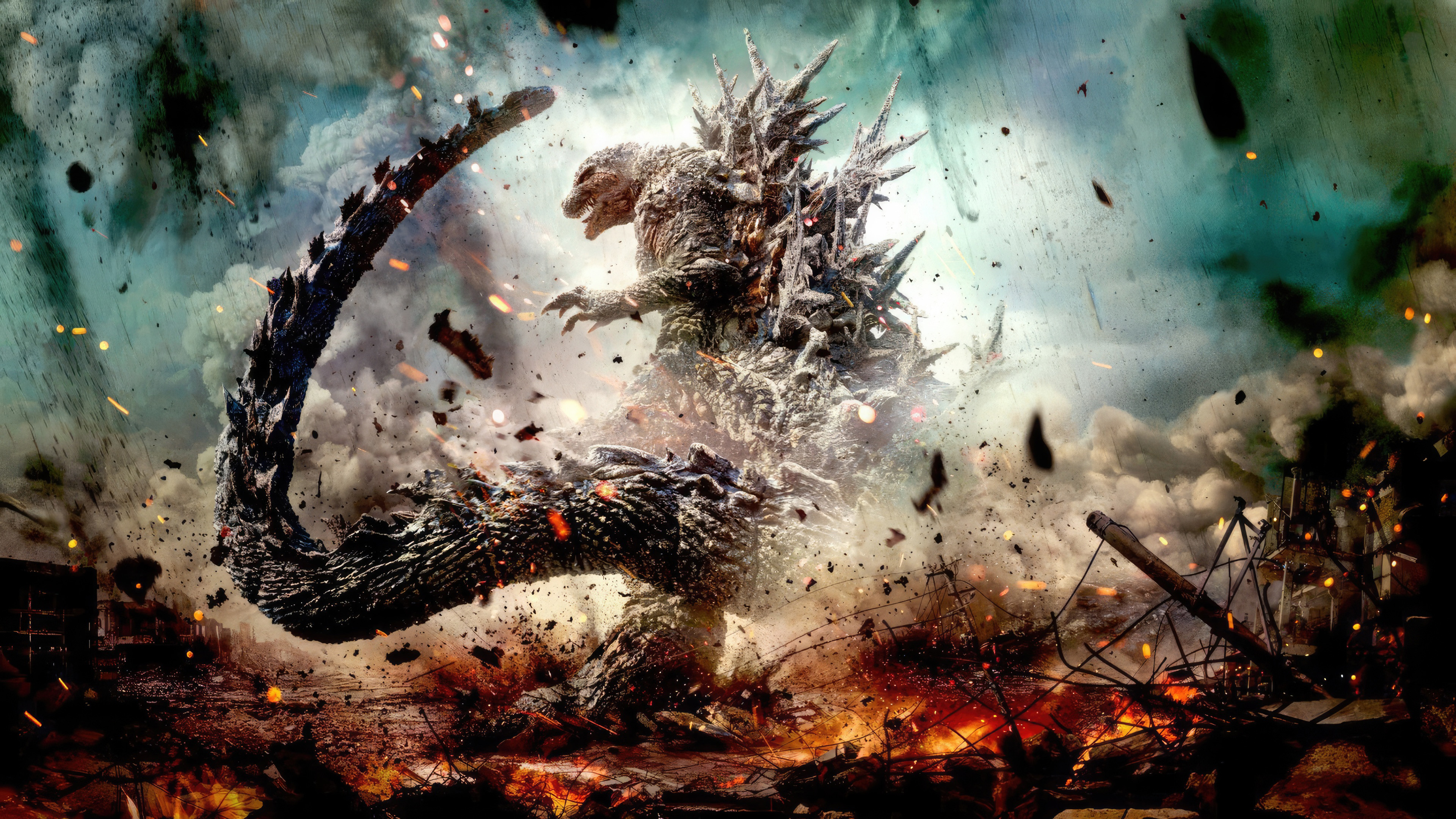 Download Godzilla Minus One 4k Ultra HD Wallpaper — free download