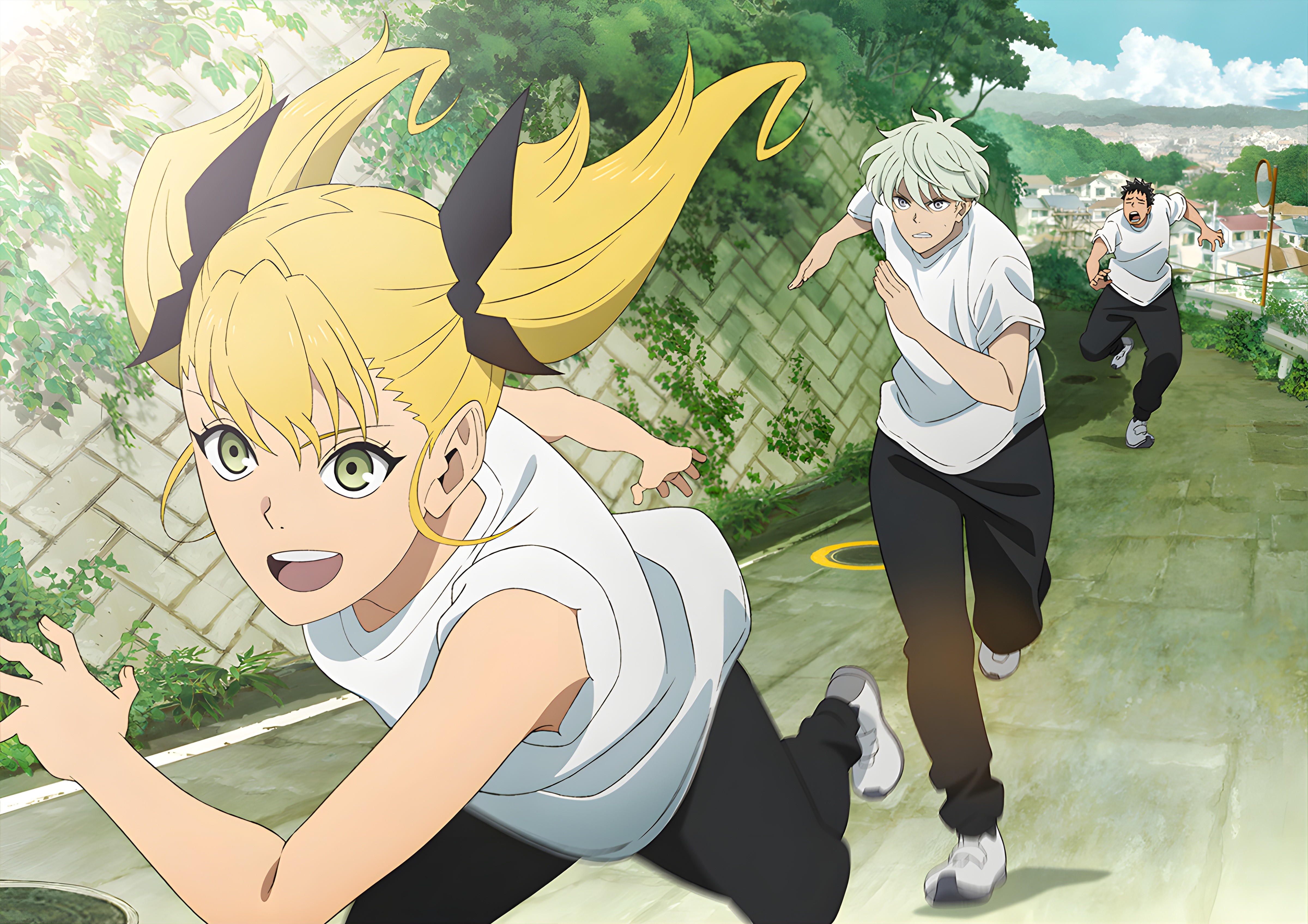 Download Anime Kaiju No. 8 Kikoru Shinomiya Reno Ichikawa Kafka Hibino