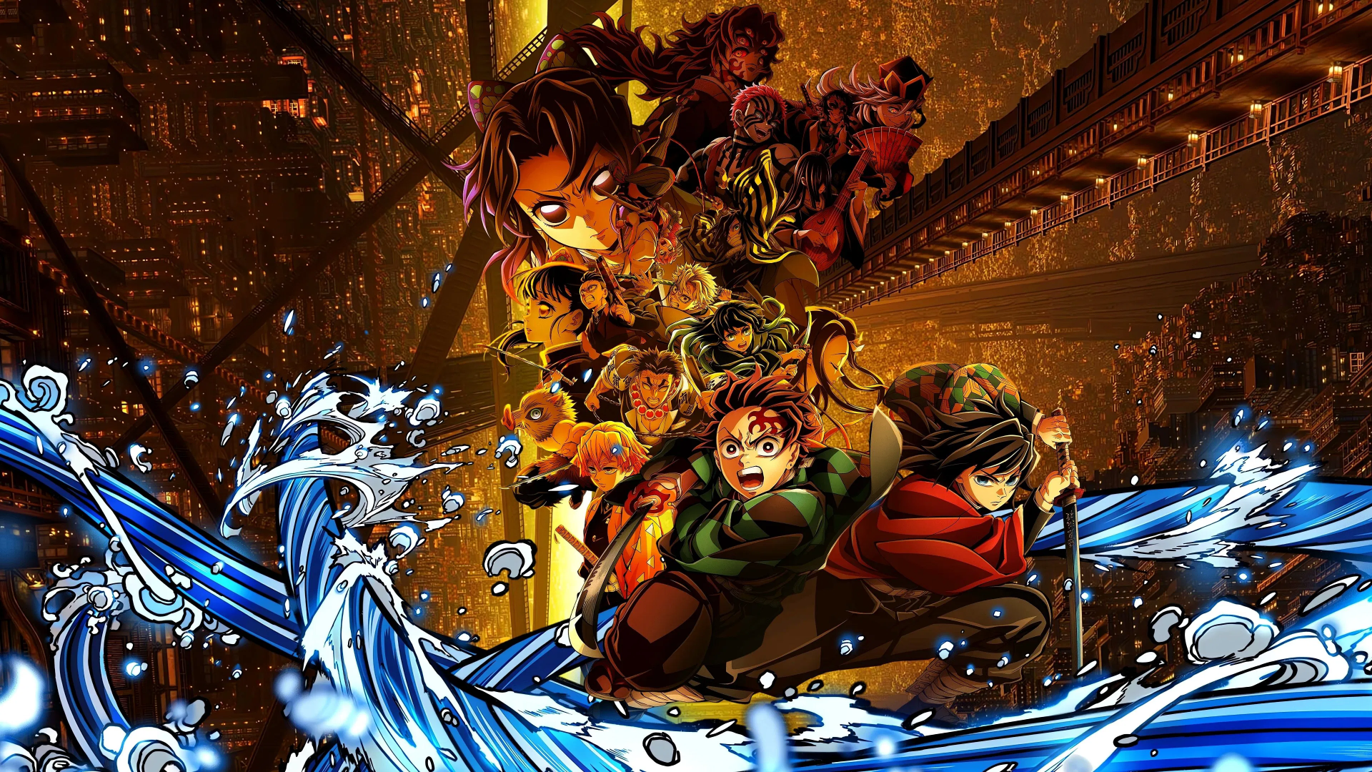 Demon slayer wallpapers hd.