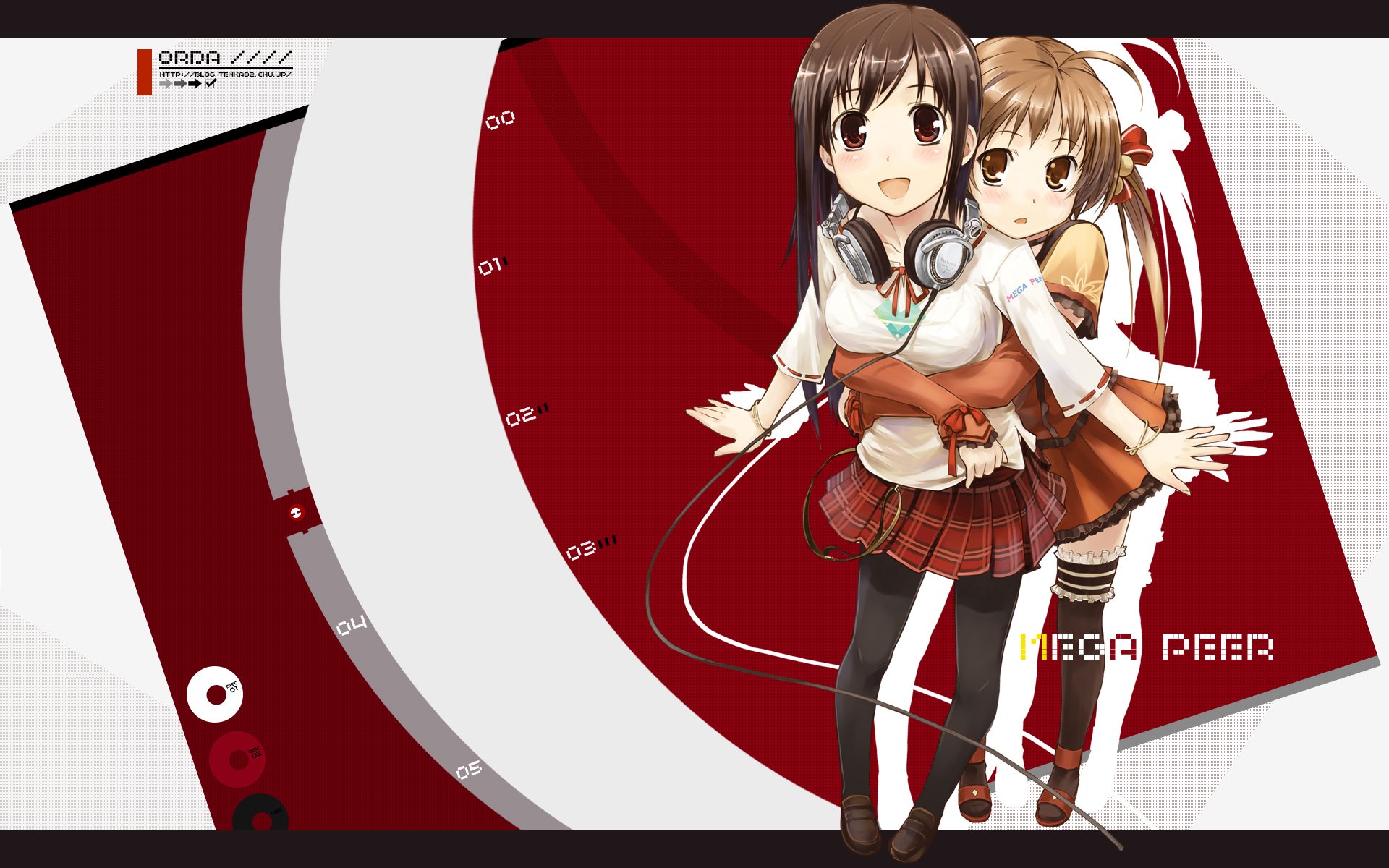 Download Anime Headphones HD Wallpaper