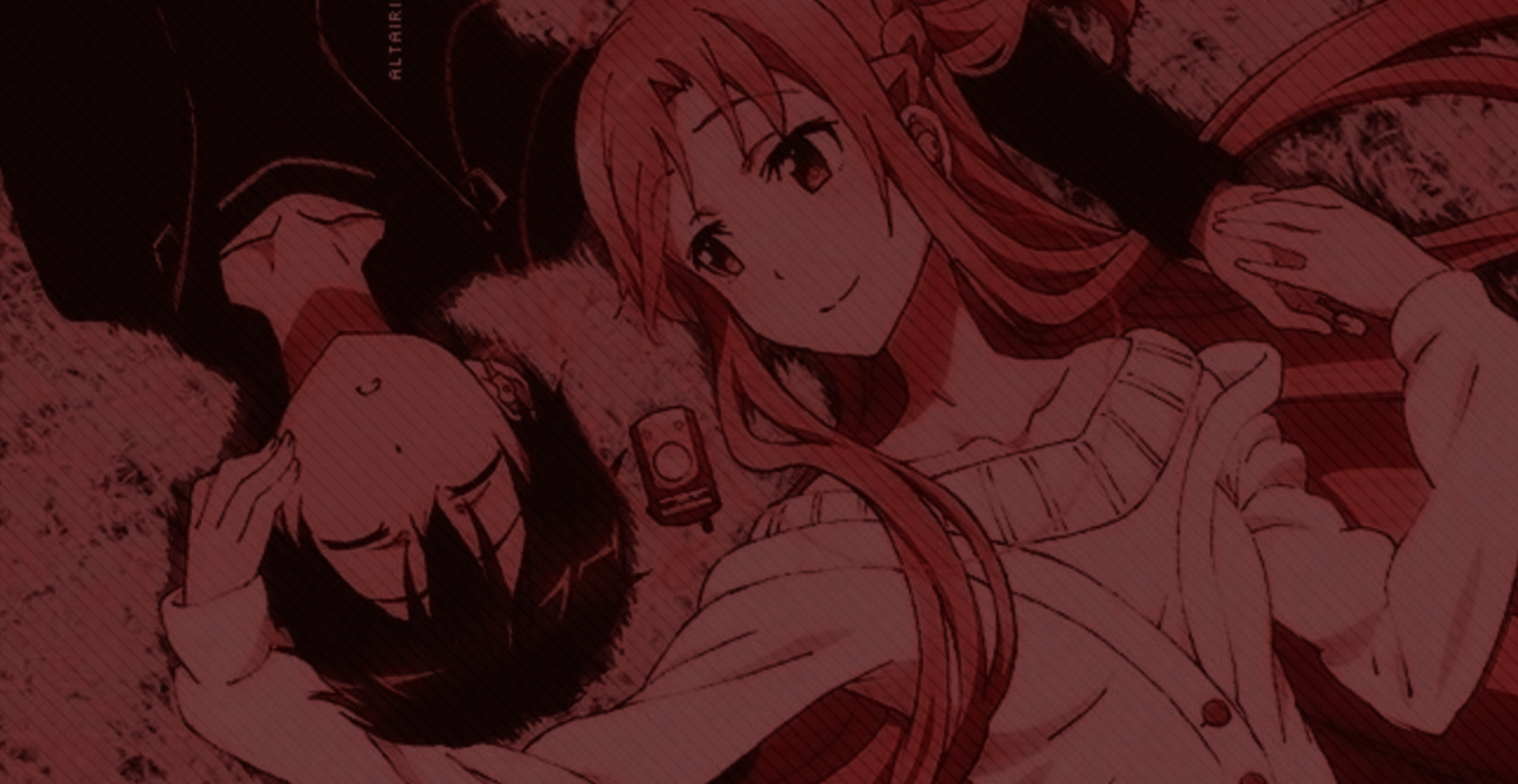 Asuna and Kirito - SAO by xShadowfur