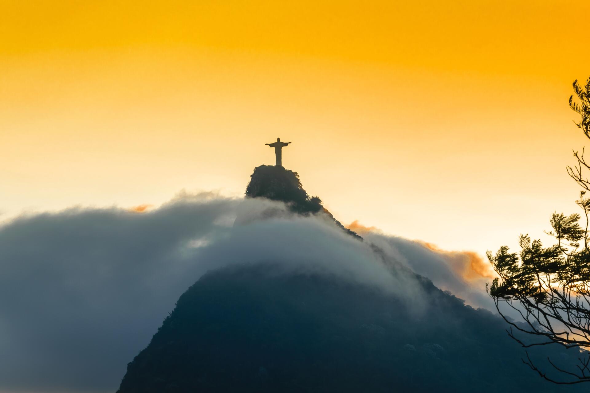Download City Christ The Redeemer 4k Ultra HD Wallpaper