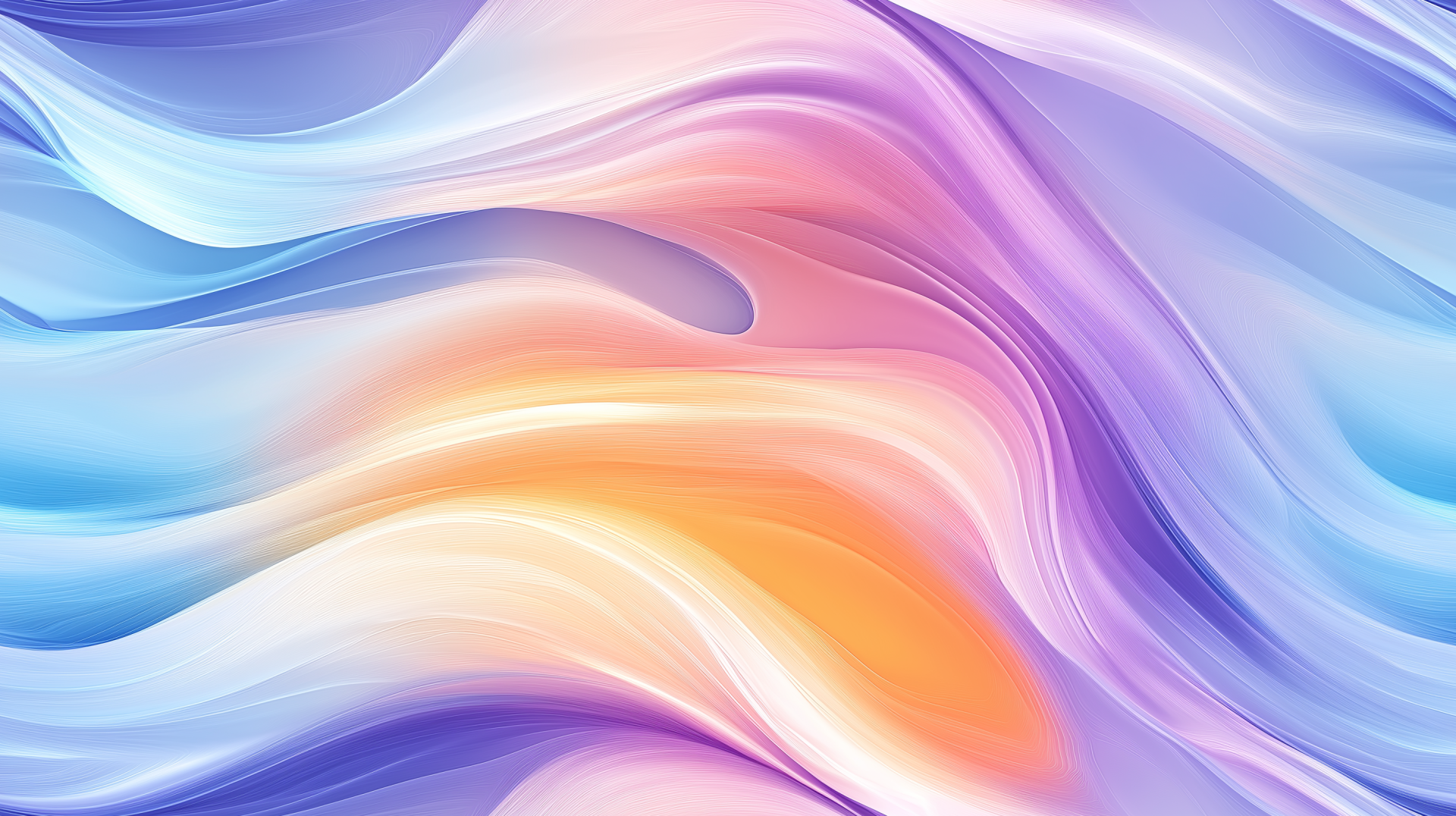Download Abstract Fluid Glow Lines HD Wallpaper by michaldunaj