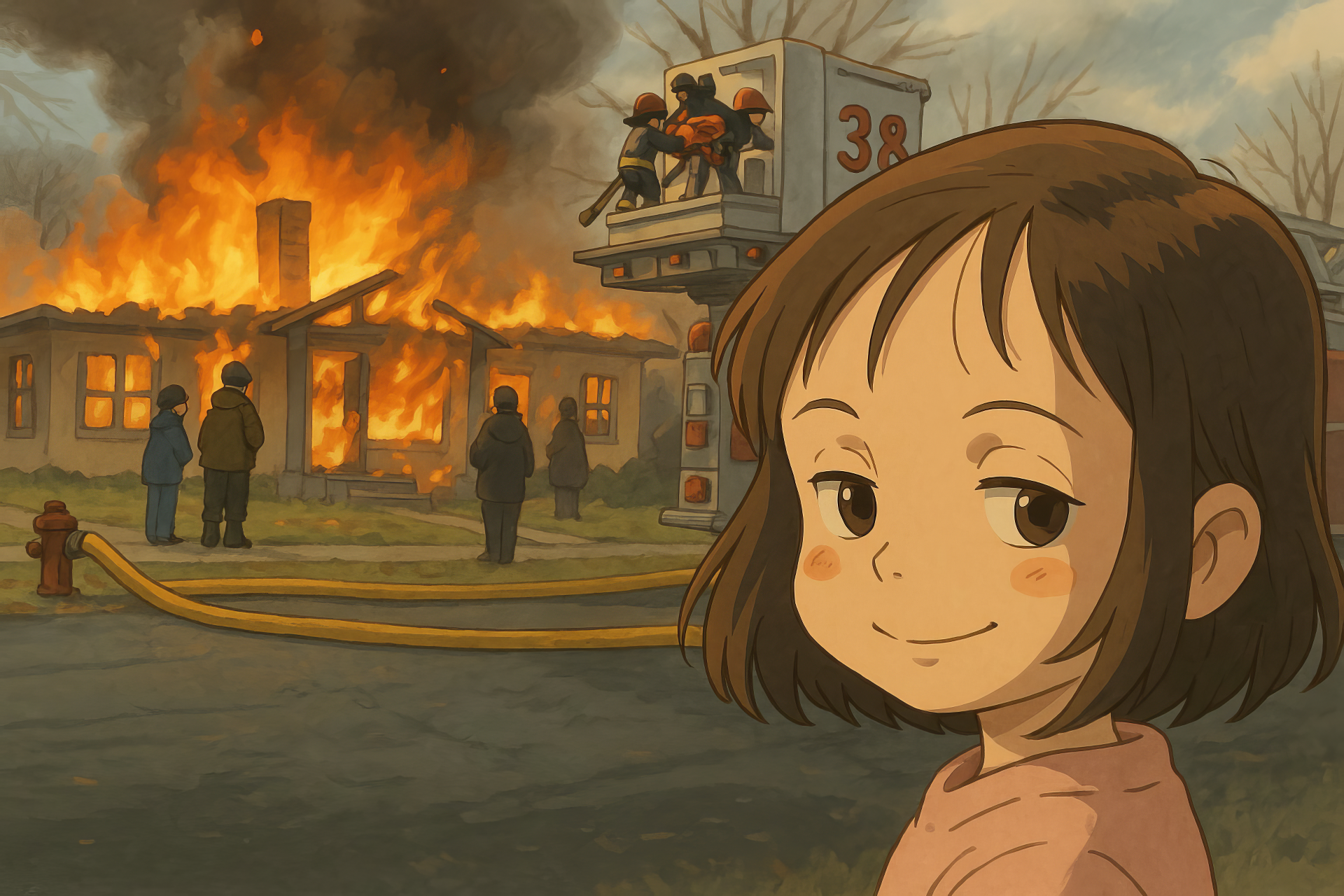 Funny Studio Ghibli Meme: HD Wallpaper of Chaos, image size:1920x1280