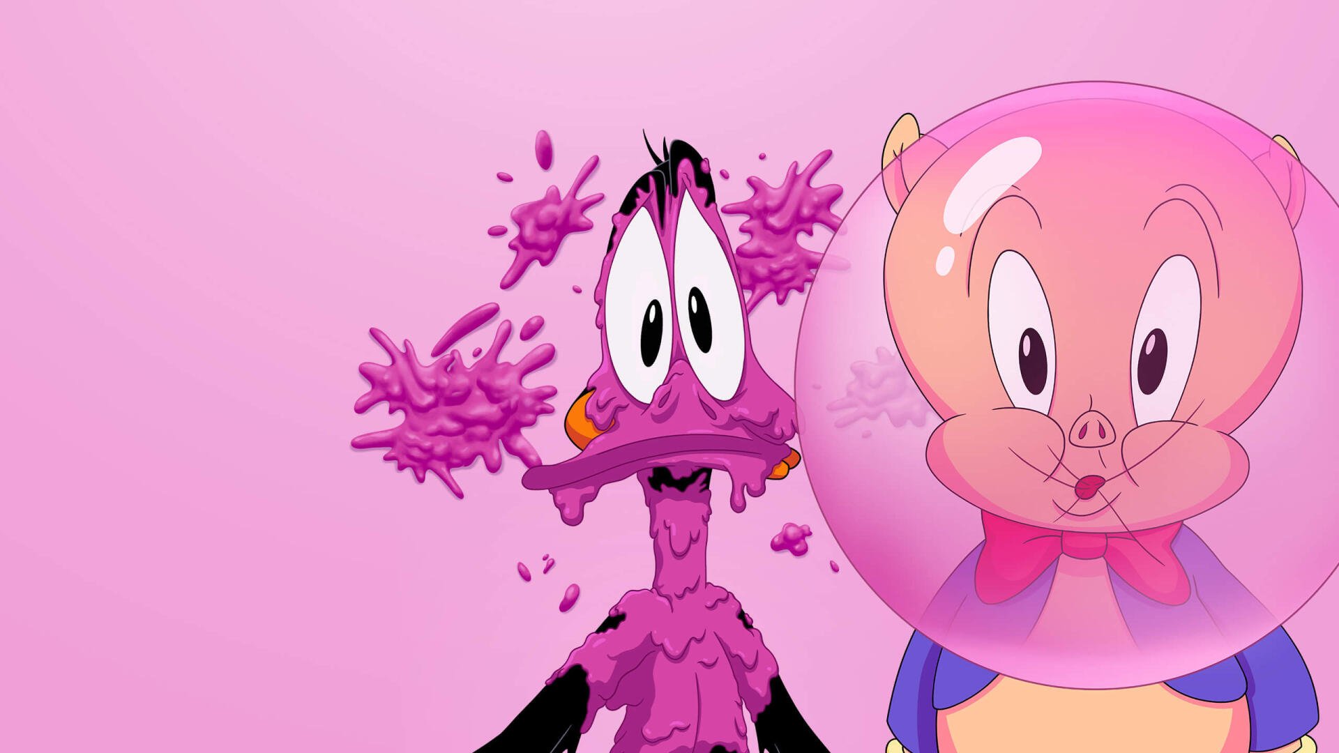 Download The Day The Earth Blew Up: A Looney Tunes Movie Daffy Duck Porky Pig HD Wallpaper