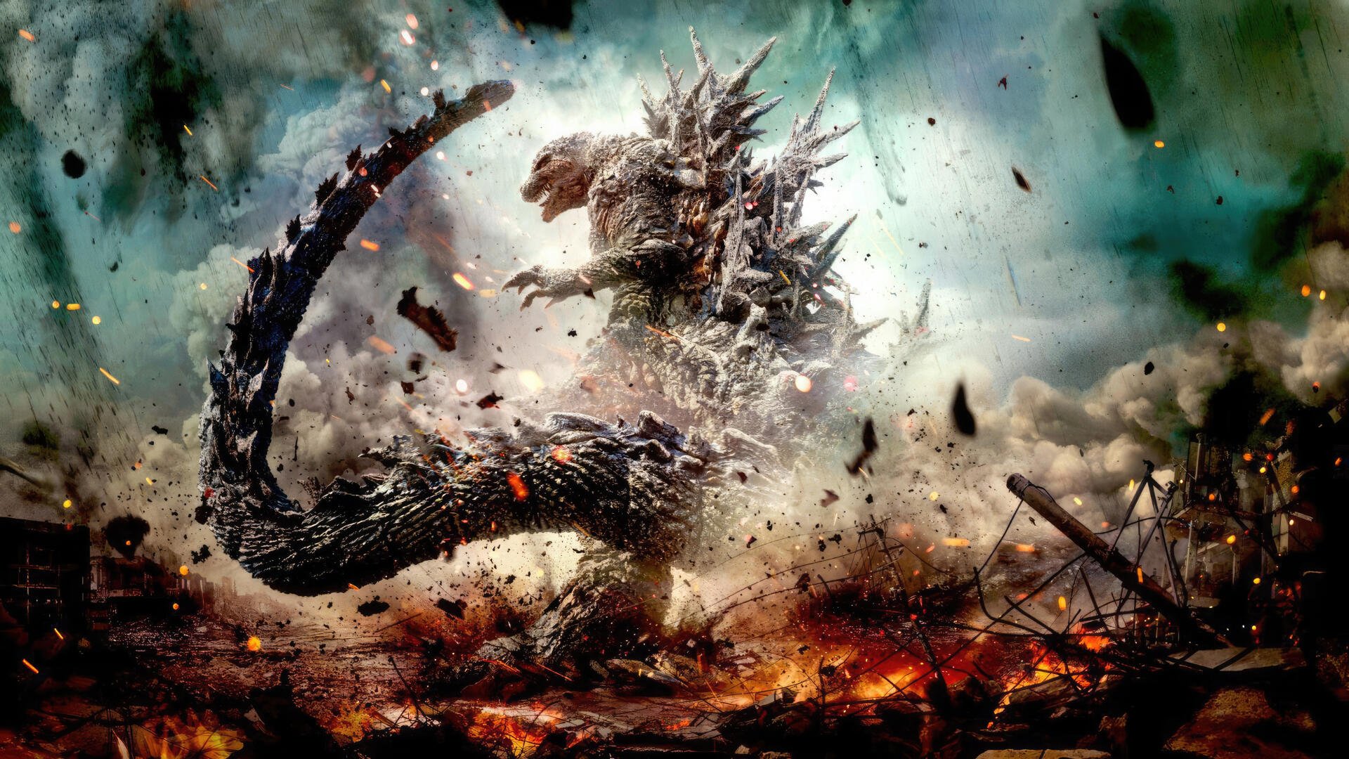 Download Godzilla Minus One 4k Ultra HD Wallpaper