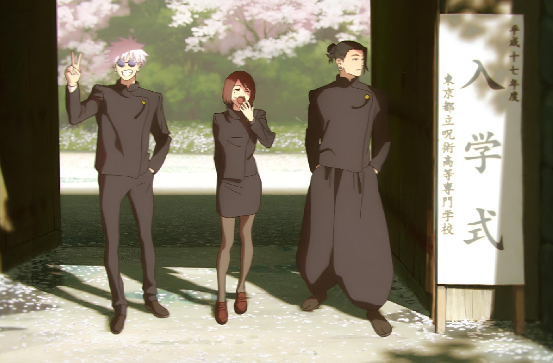 Download Anime Jujutsu Kaisen Suguru Geto Shoko Ieiri Satoru Gojo Gojo ...