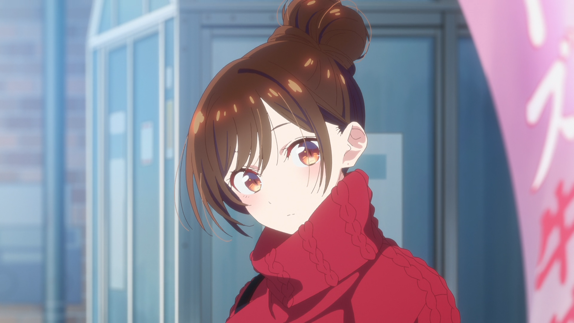 Download Anime Rent-A-Girlfriend Chizuru Ichinose HD Wallpaper