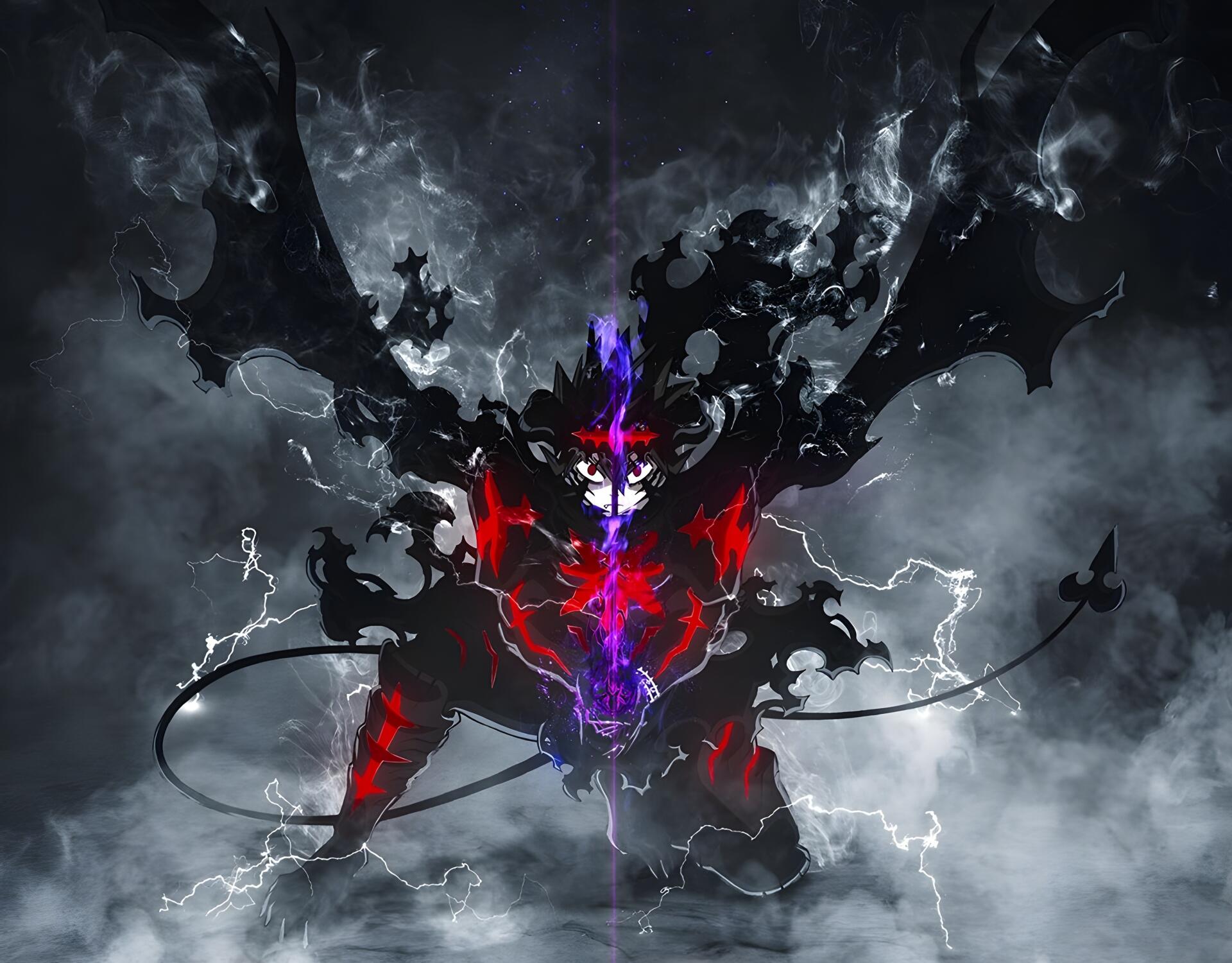 Download Anime Black Clover Asta (Black Clover) 4k Ultra HD Wallpaper