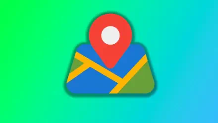 Colorful HD desktop wallpaper featuring the Google Maps logo with a location pin, set against a vibrant gradient background.