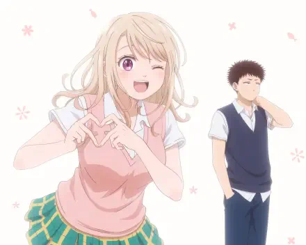 Anime Medaka Kuroiwa Is Impervious to My Charms Mona Kawai Medaka Kuroiwa HD Desktop Wallpaper | Background Image