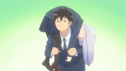 Anime Aharen-san Is Indecipherable Reina Aharen Raidou Matsuboshi HD Desktop Wallpaper | Background Image