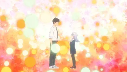 Anime Aharen-san Is Indecipherable Reina Aharen Raidou Matsuboshi HD Desktop Wallpaper | Background Image