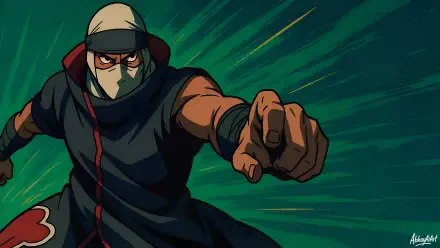 Anime Naruto Akatsuki (Naruto) Kakuzu (Naruto) HD Desktop Wallpaper | Background Image