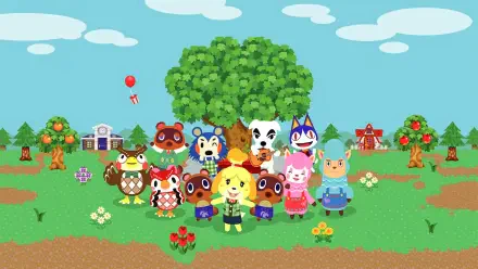 Animal Crossing HD Desktop Wallpaper | Background Image