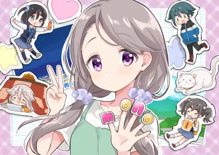 Anime Mono HD Desktop Wallpaper | Background Image