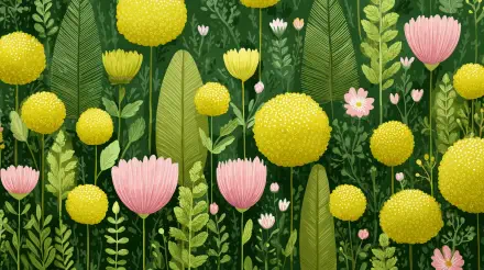 spring pattern HD Desktop Wallpaper | Background Image