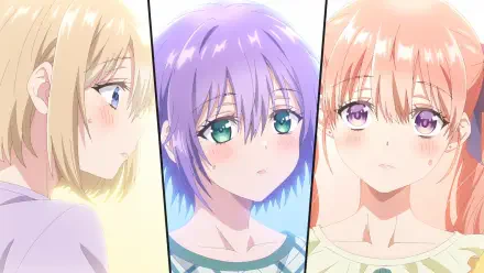 Anime A Couple of Cuckoos Sachi Umino Erika Amano Hiro Segawa HD Desktop Wallpaper | Background Image