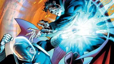 Superman: Up in the Sky HD Desktop Wallpaper | Background Image