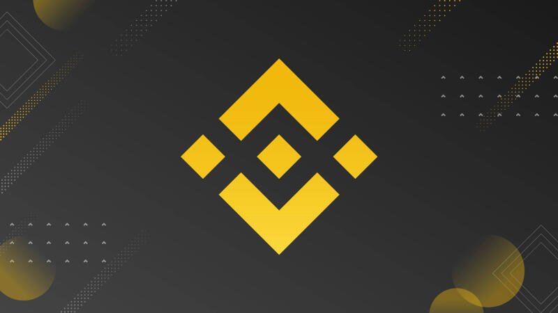 {{ A sleek HD wallpaper featuring the Binance logo, embodying modern technology and cryptocurrency themes against a dark, dynamic background. 