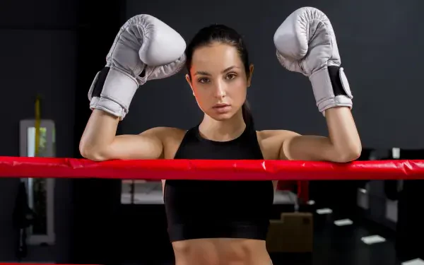 woman boxing HD Desktop Wallpaper | Background Image