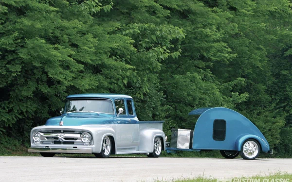 vehicle Ford F-100 HD Desktop Wallpaper | Background Image
